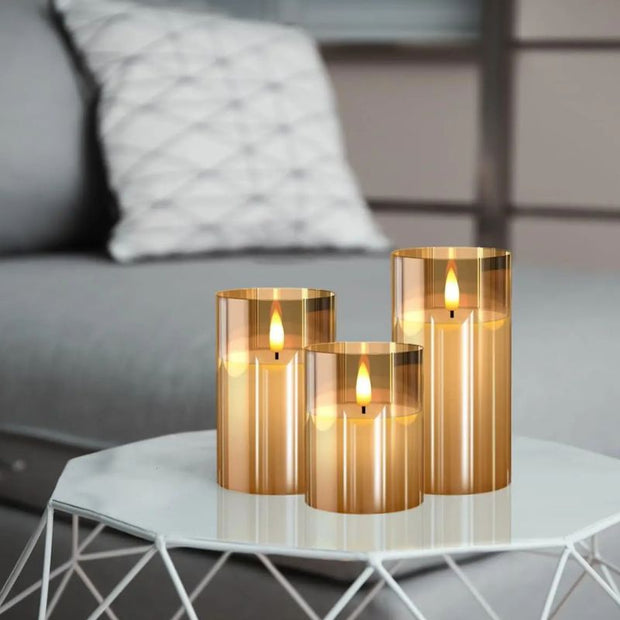 Bougie LED Ambiance Chaleureuse