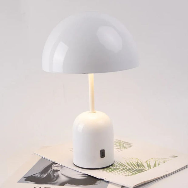 Lampe Champignon Blanc Moderne Avec Interrupteur Tactile