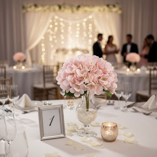 Fleur Artificielle Rose Avec Hortensia