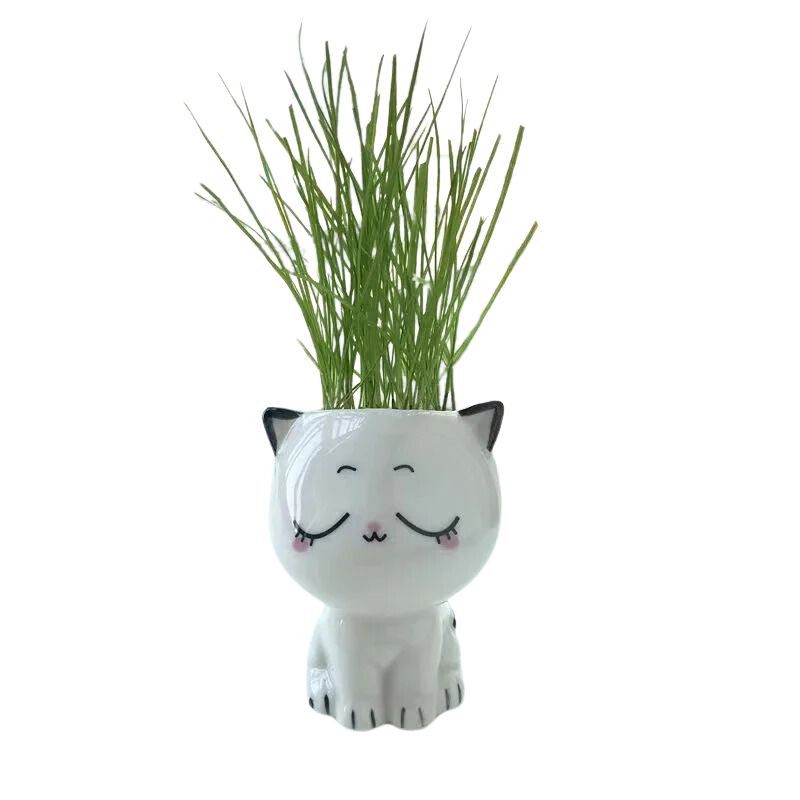 Mini Vase en Forme de Chat