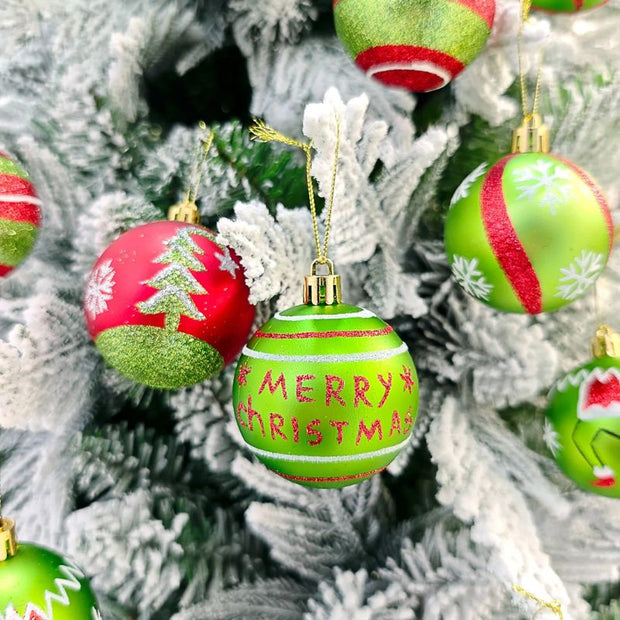 Décorations de Noël Boules Colorées