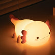 Veilleuses Axolotl En Silicone Avec Design Mignon