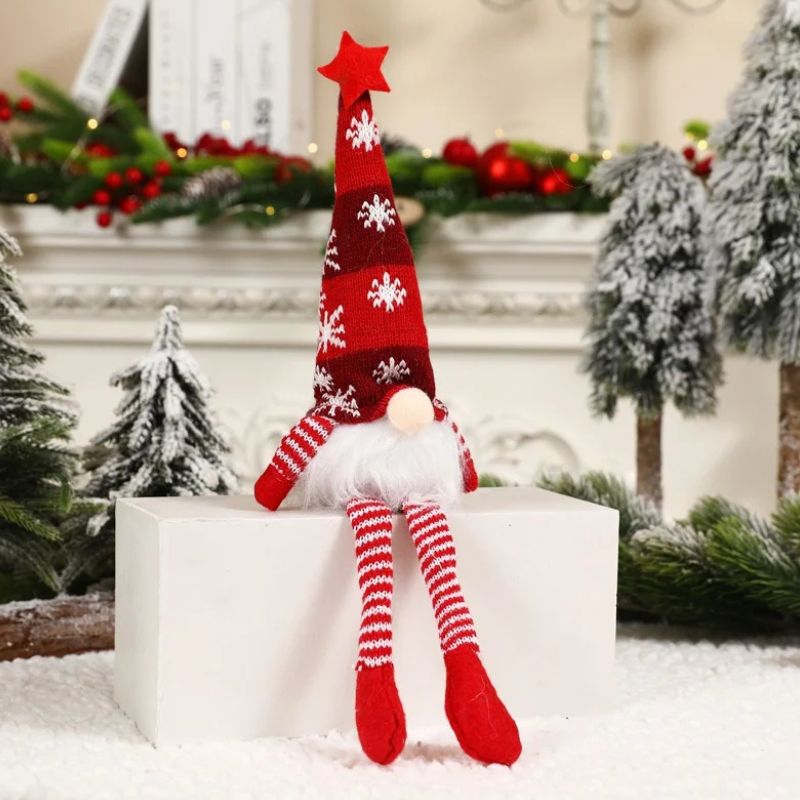 Décorations de Noël Grand Gnome 35 cm