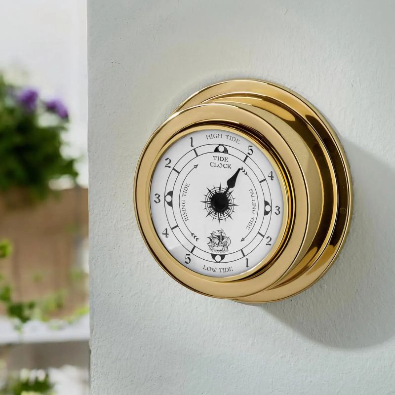 Horloge Des Marées Nautique Vintage