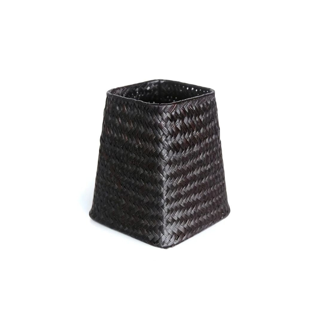 Vase Maison à Fleurs Tissé en Bambou et Rotin