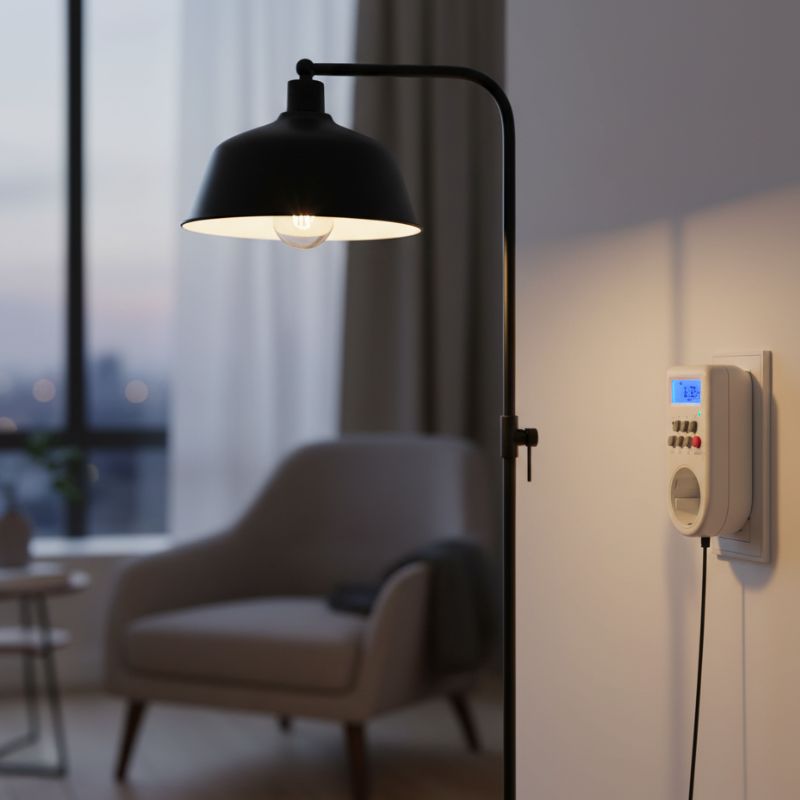 Programmateur De Prise Électronique Avec Affichage Digital LCD