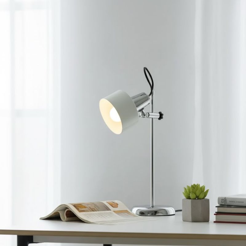 Lampe Champignon Blanche Contemporaine