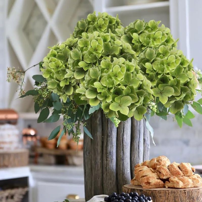 Fleur Artificielle Vert Feuillage Style Naturel