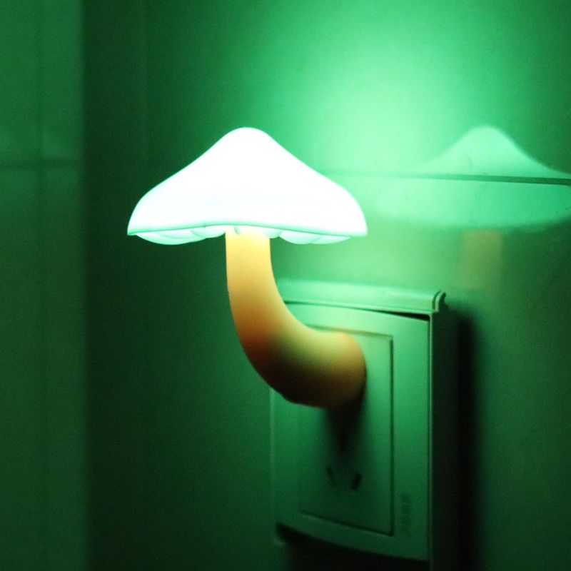 Lampe Champignon Enfant Avec Capteur De Lumière Intégré