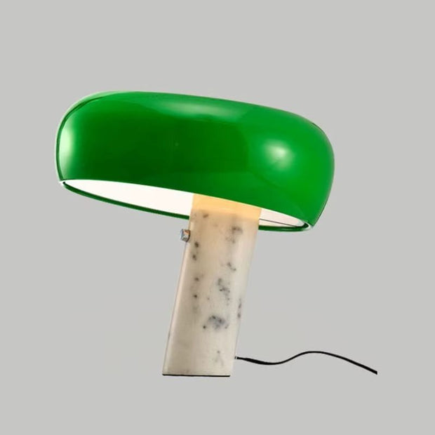 Lampe Champignon Design Italien En Verre Et Marbre Luxueux