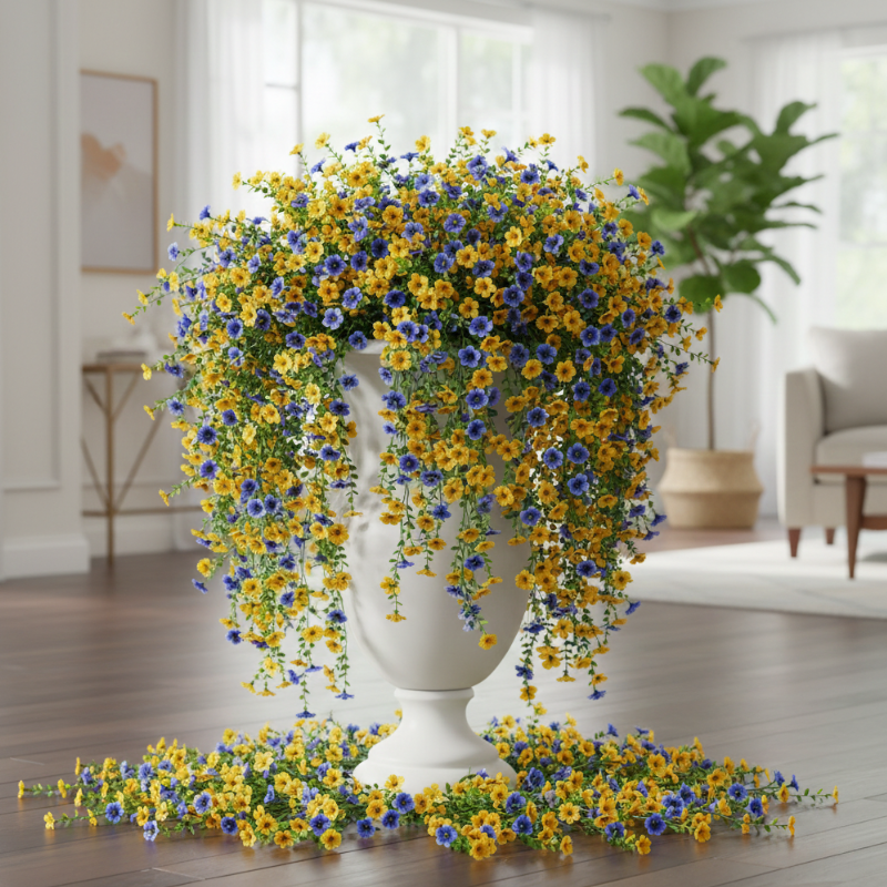 Guirlande De Fleurs Artificielles Retombantes