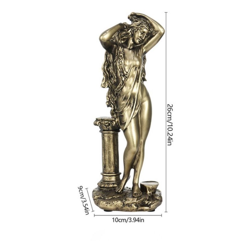 Sculpture Venus Élégante Avec Inspiration Art Antique