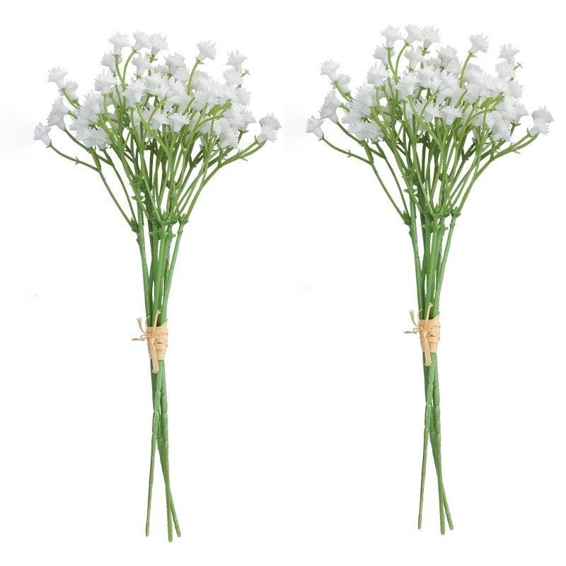 Fleur Artificielle Blanc Gypsophile Délicat