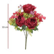 Fleur Artificielle Multicolore Avec Roses Délicates