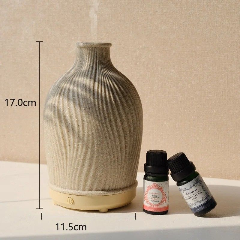 Diffuseur D’Huiles Essentielles Design En Céramique Forme De Vase