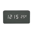 Horloge En Bois Numérique Avec Écran LED