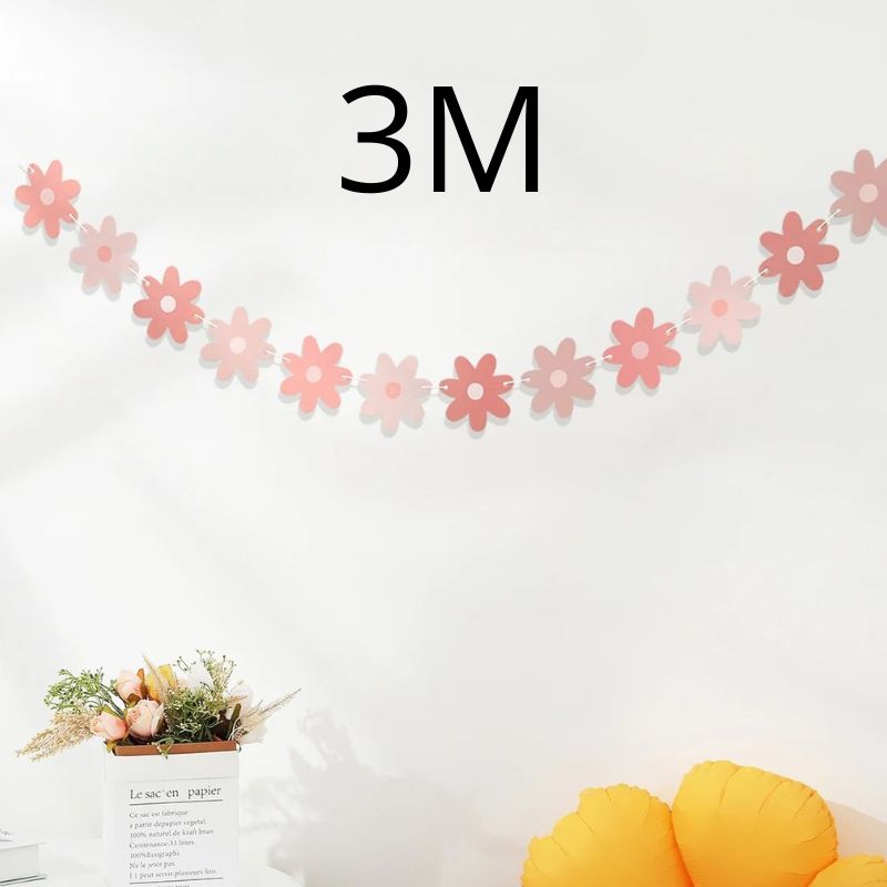 Décorations Printemps Guirlande de Fleurs