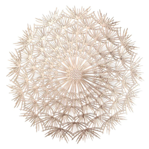 Set De Table Vinyle Feuille Brillante Et Lavable 4 Pièces