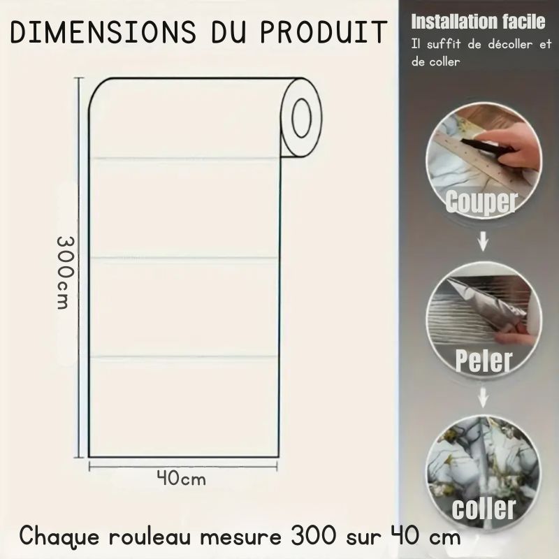 Panneau Mural PVC Design Marbre Artistique Resistant