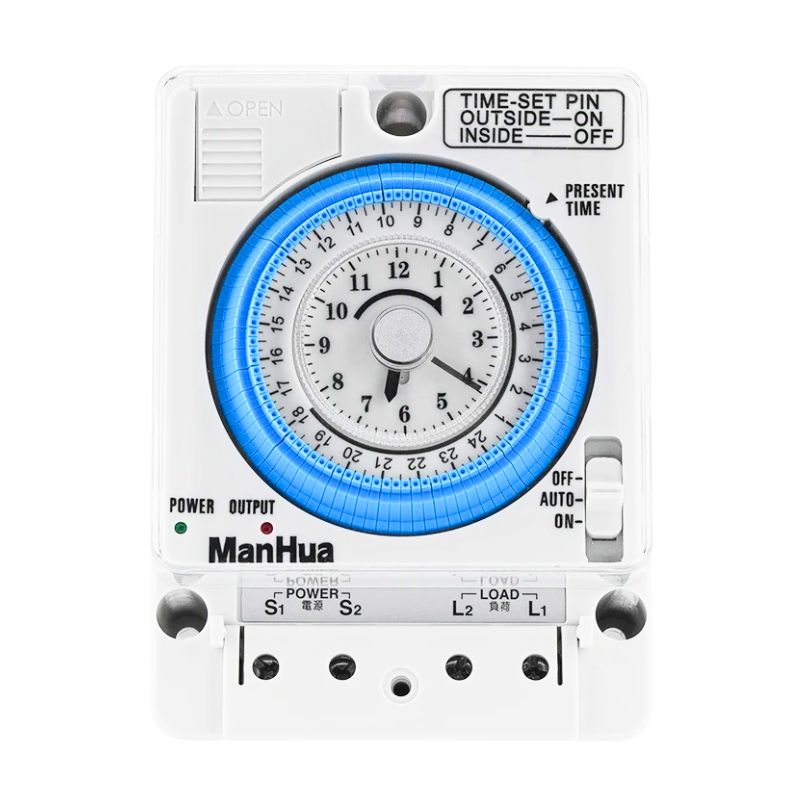 Programmateur Mécanique Journalier Style Analogique