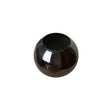 Vase Rond Sphérique Noir en Verre Moderne