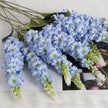 Fleur Artificielle Bleu en Bouquet Épis Dressés