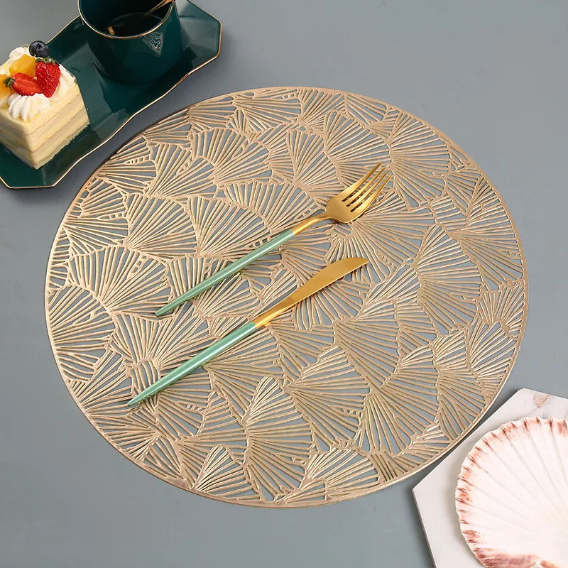 Set De Table Vinyle Feuille Ginkgo Chic Et Moderne