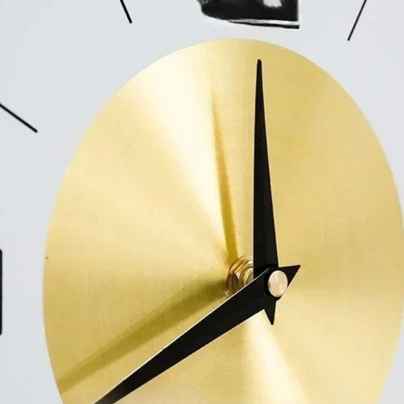 Grande Horloge Murale En Métal Artisanal