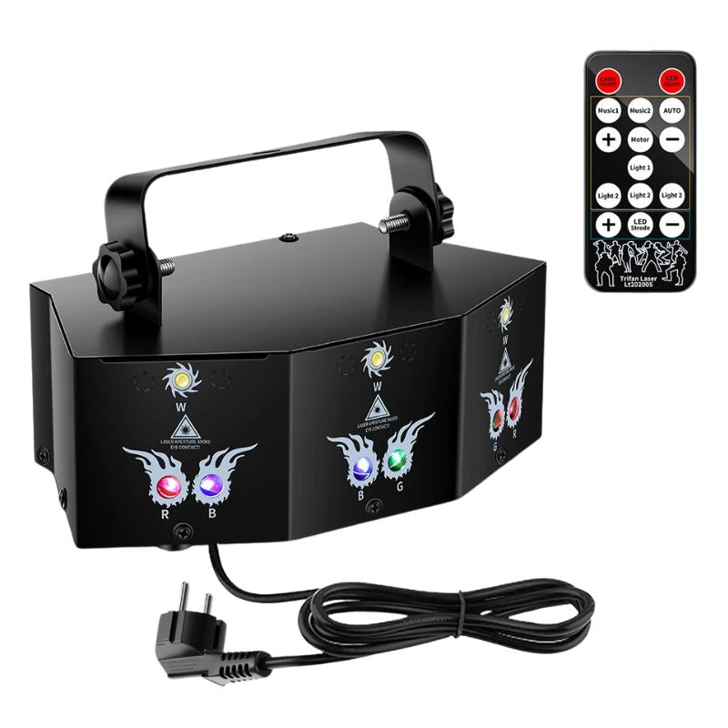 Éclairages De Salle Lumière De Scène Avec Effets Spéciaux Multicolores