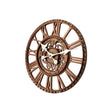 Horloge Ancienne Murale Avec Engrenages Apparents Et Chiffres Romains