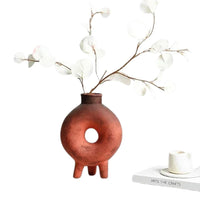 Vase en Terre Cuite Minimaliste Style Creux