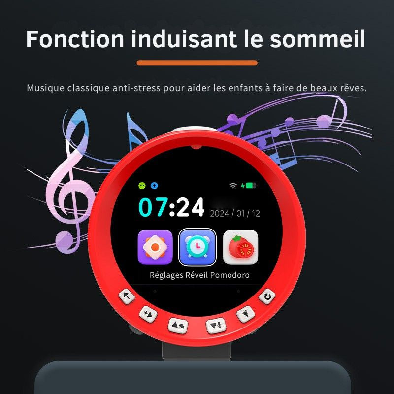 Horloge Parlante Enfant Avec Réveil Intelligent Et Lecture Interactive