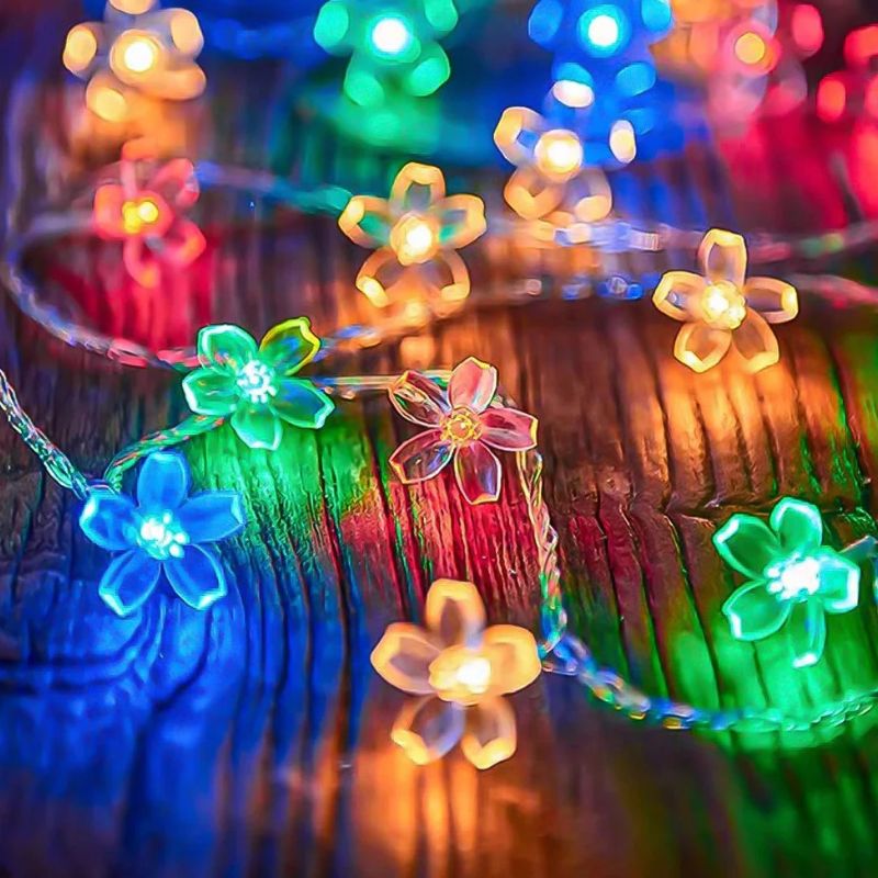 Guirlandes d’Intérieur Fleurs Lumineuses LED
