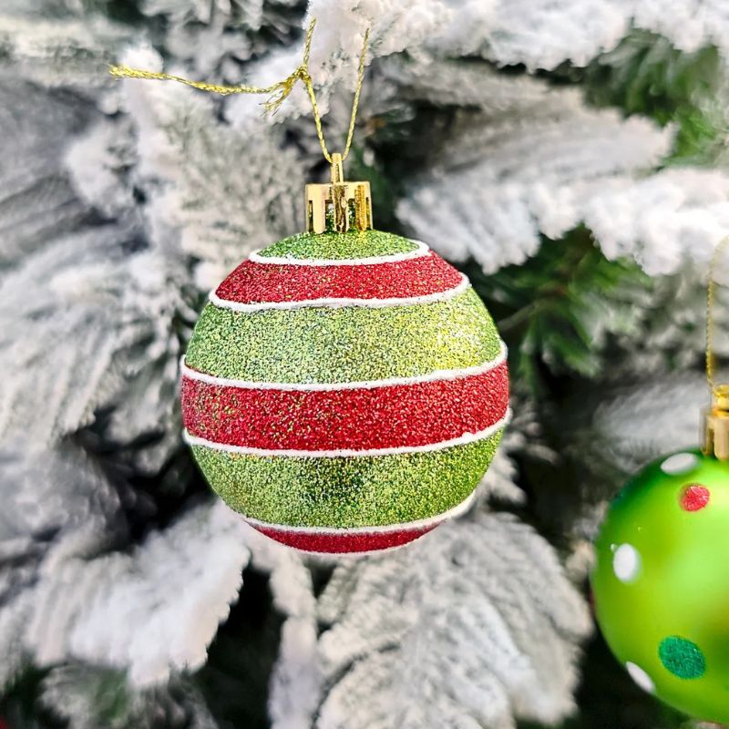 Décorations de Noël Boules Colorées