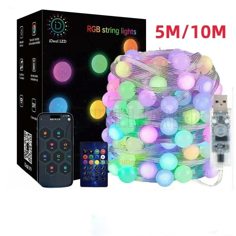 Guirlandes Connectées LED Multicolores