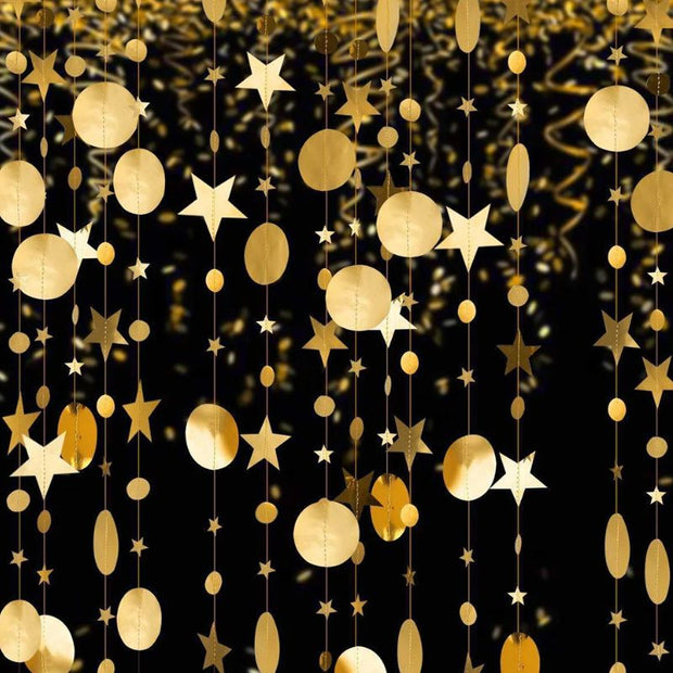 Décoration de Fête Guirlande Métallique