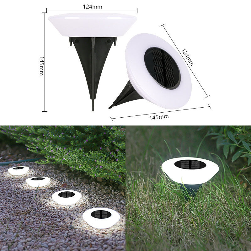 Éclairage de Chemin Solaire LED Étanche pour Jardin