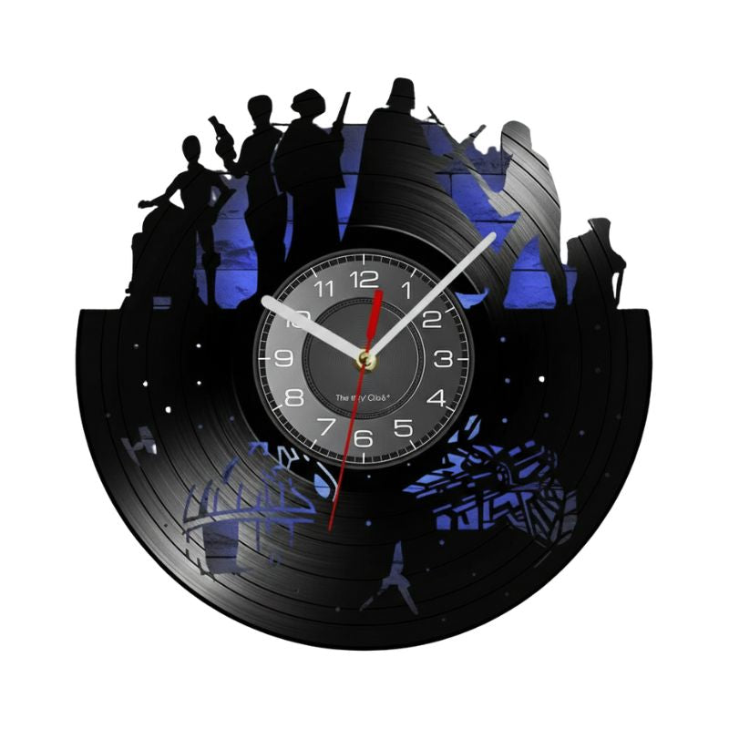 Horloge Ancienne Murale Décorative Style Cinéma