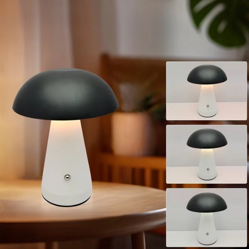 Lampe Champignon Année 70 pour Table