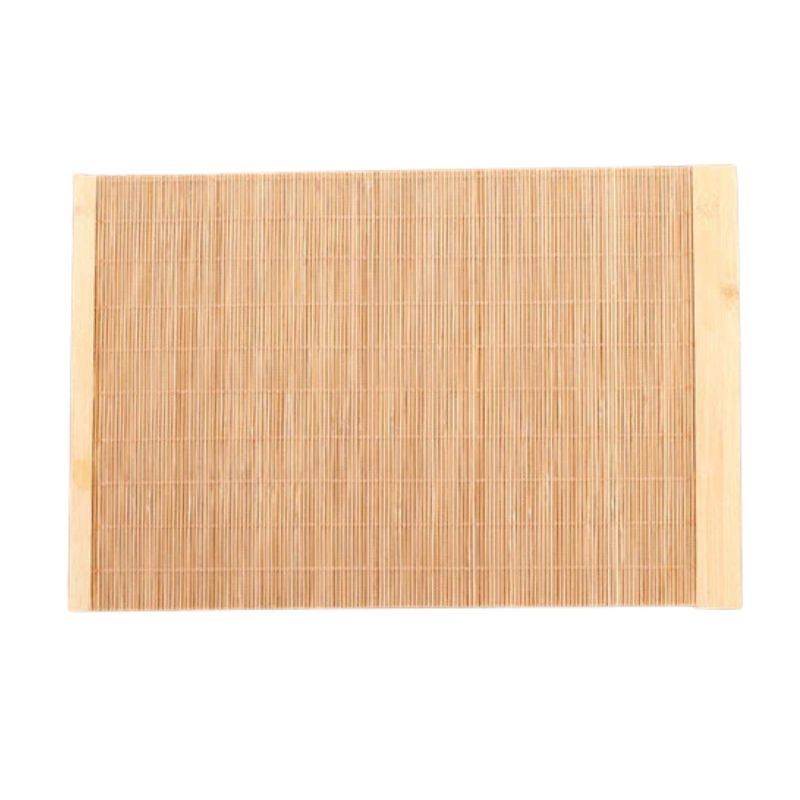 Set De Table Bambou Naturel Lavable Et Antidérapant