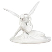Sculpture Grecque Ange Ailé En Scène Mythologique Passionnée