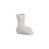 Vase Buste Femme Design Blanc pour Fleurs