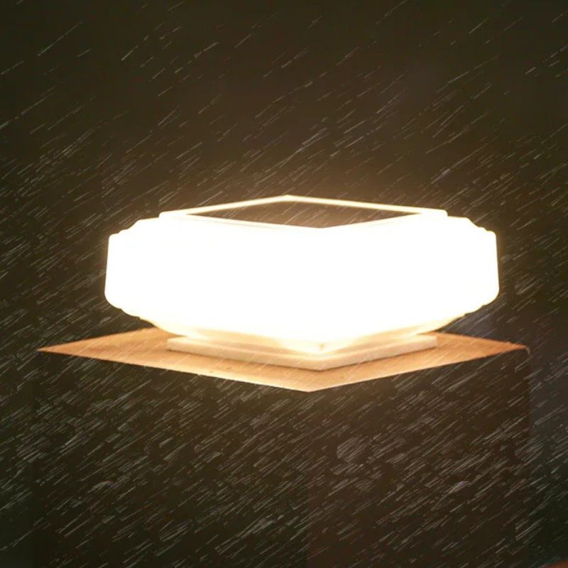 Bornes Lumineuses Solaires Design Intelligent