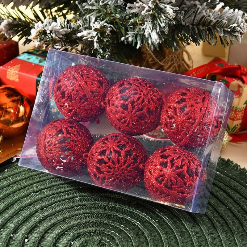 Décorations de Noël Boules Brillantes