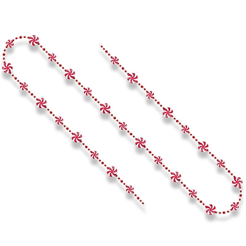 Guirlandes Pour Arbres De Noël Bonbons En Perles Acryliques