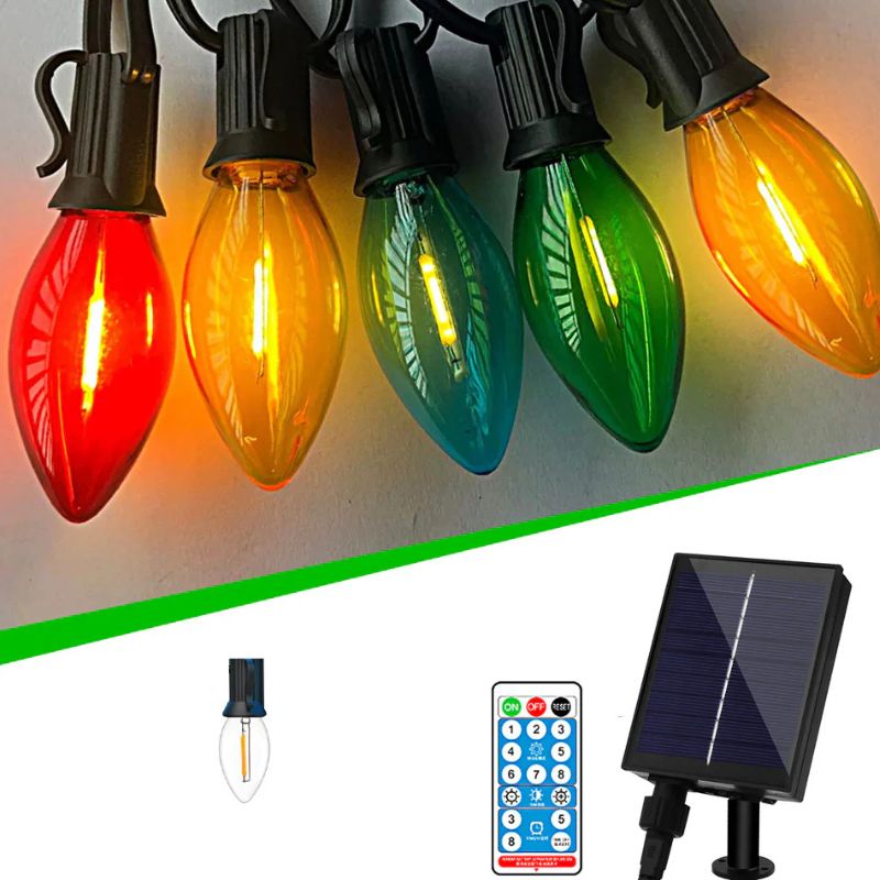 Guirlandes Guinguette Multicolores Festives LED