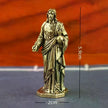 Sculpture Métal Jésus Sacré Cœur Décorative