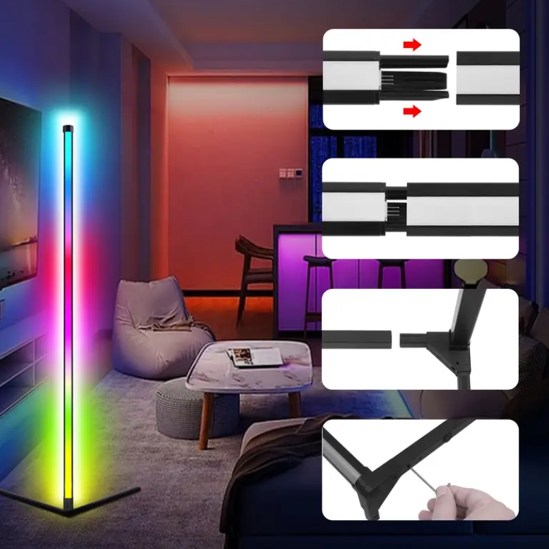 Lampe sur Pied Intelligente avec Télécommande