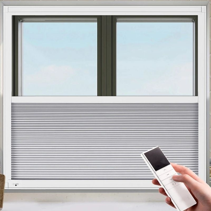 Rideau Intelligent Motorisé Occultant Avec Télécommande