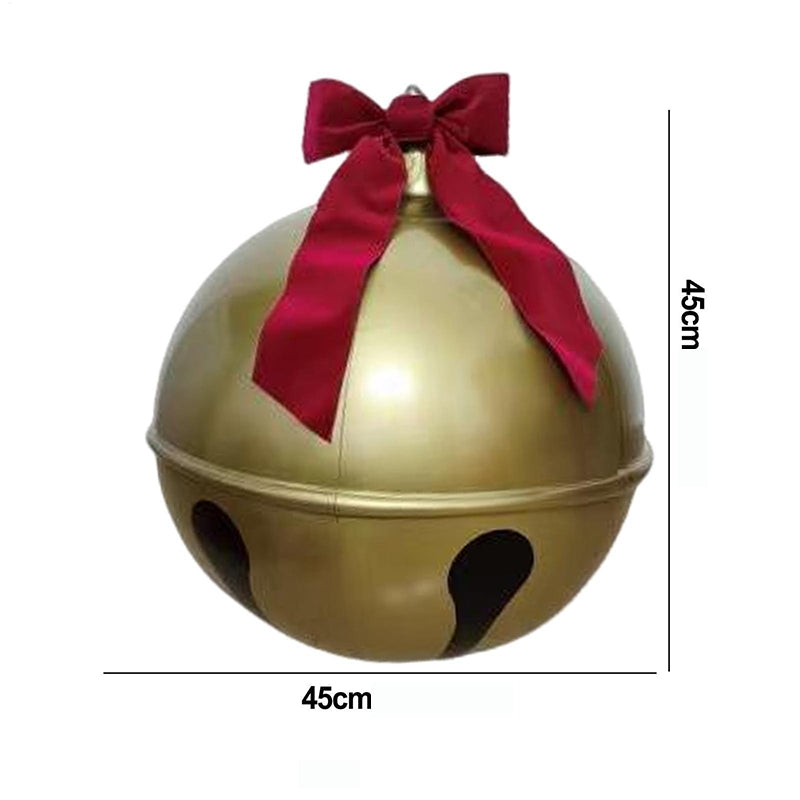 Décorations de Noël Cloche Dorée Géante